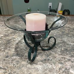 Candle Holder On Base