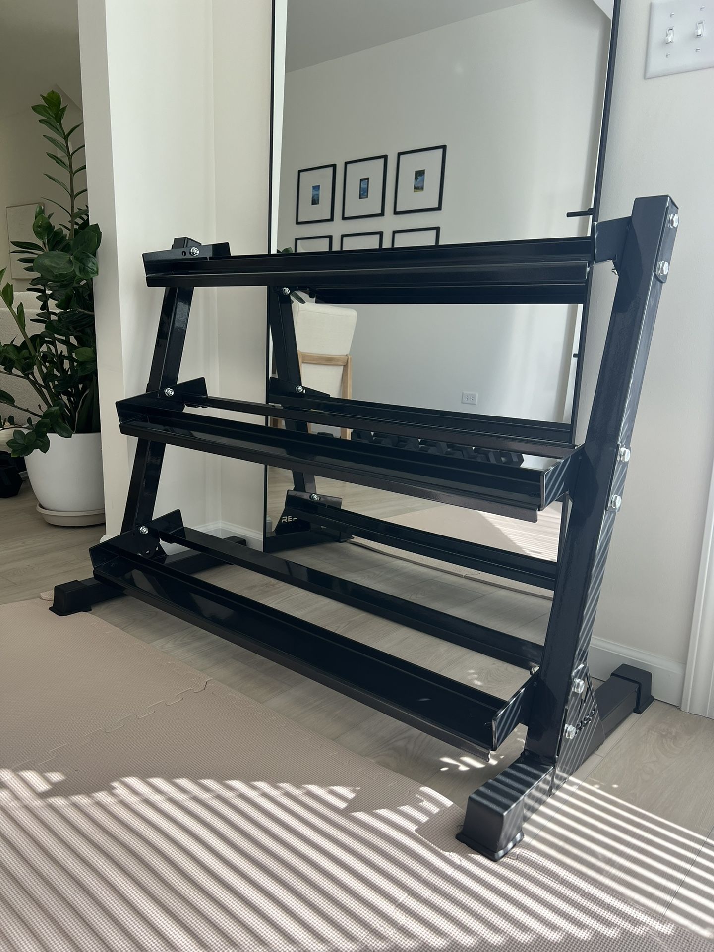 Heavy Duty 3 Tier Dumbbell Rack - NEW