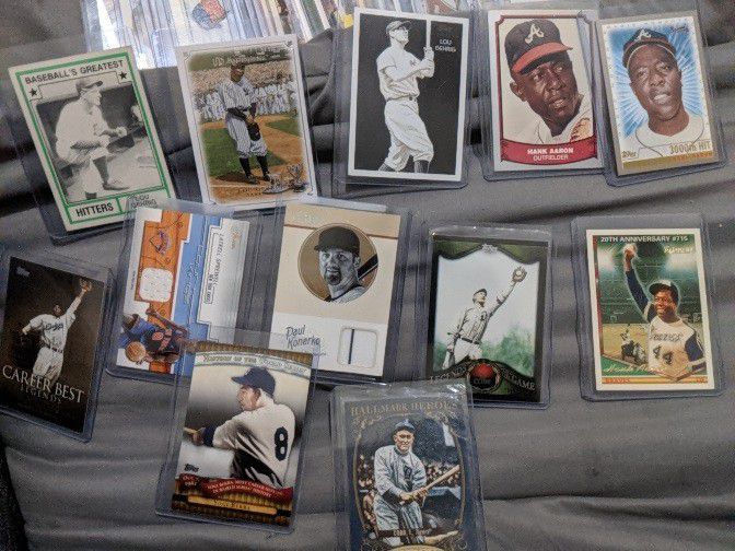 Vintage baseball cards collectors