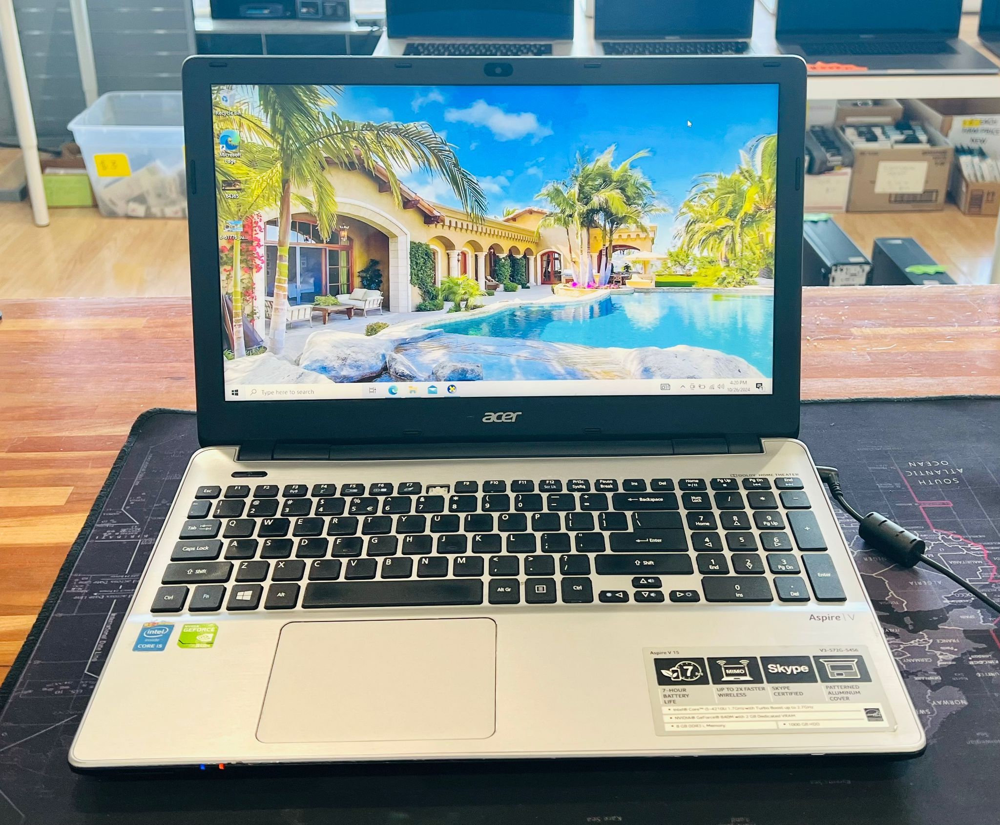 Acer Aspire V3 572G i5 16GB 128GB Nvidia 840M 2GB VRAM Graphics