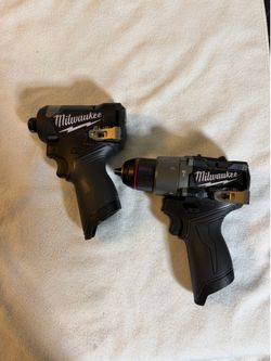 Milwaukee M12 Fuel Impact Driver & Hammer Drill (TOOL ONLY )