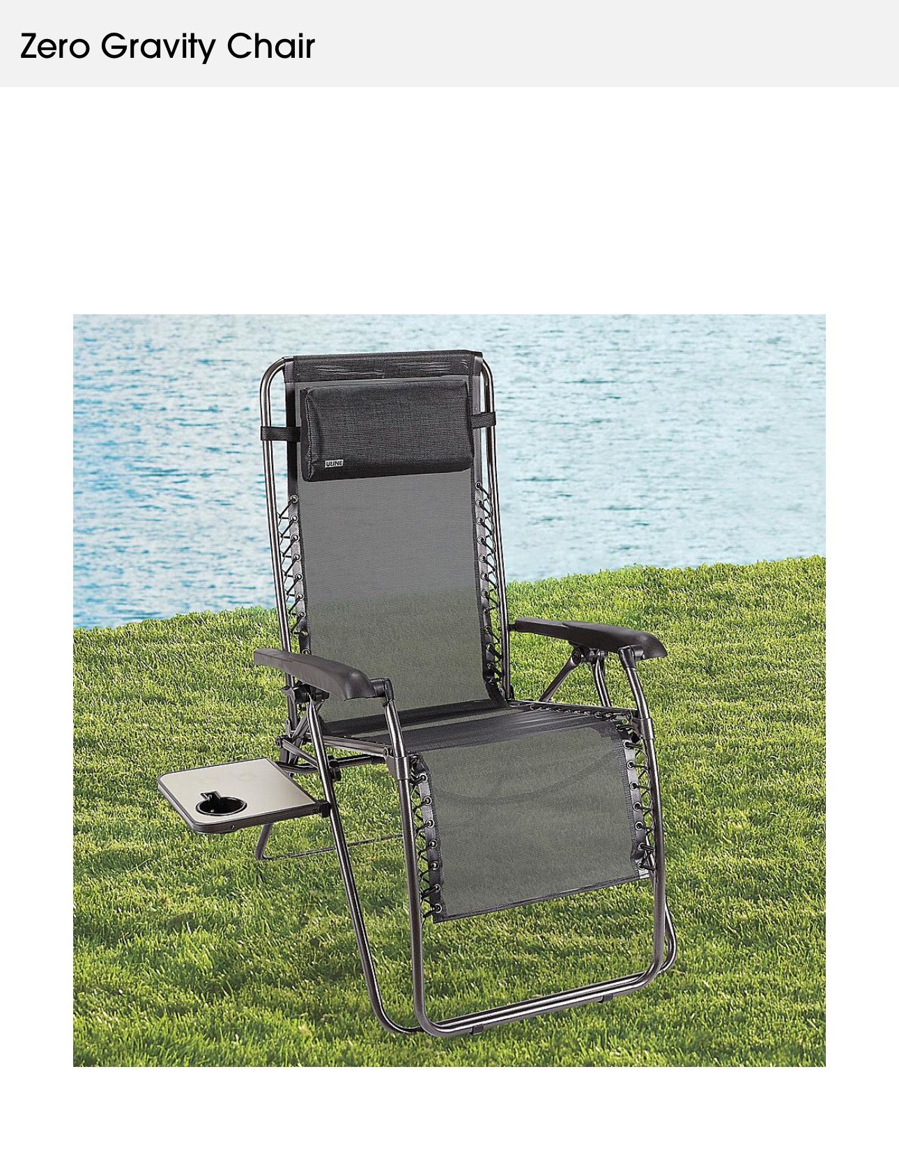 Zero Gravity Chair