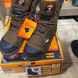 Survivors Dozier Work Boots Size 8 