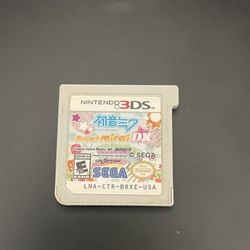 Hatsune Miku Project Mirai DX 3DS Game