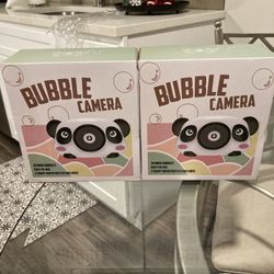 Kids Bubble Camera toys new in box- 2 boxes 