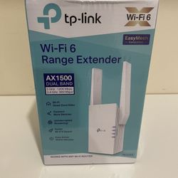TP-Link Wi-Fi 6 Range Extender AX1500