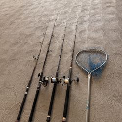 Fishing Rods + Reels For Sale