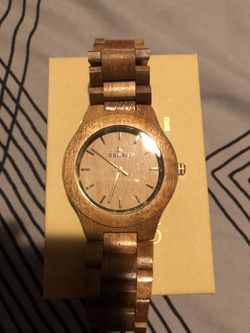 Wooden watch