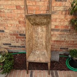 Extra Large Vintage Dough Bowl Primitive Farmhouse