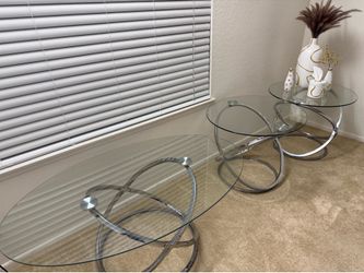 Coffee table & 2 sides table