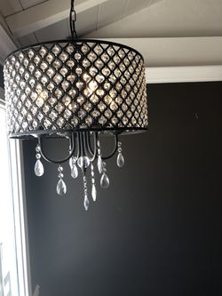 Hanging lights - Chandelier chic black - SALE!!!