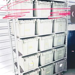 Storage Bin With Lids