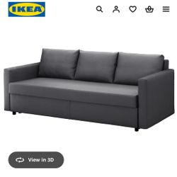 Brand New Ikea Couch-Pull Out Bed, In Gray!!