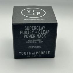Youth To The People Superclay Purify + Clear Power Mask .17oz 
