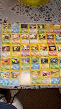 Common Pokemon cards