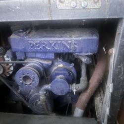 Perkins Diesel Motor - 4108 -No Miles!!! Started Up Only!