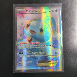 Manaphy EX ( Full Art) -XY - BREAKPoint (BKP)