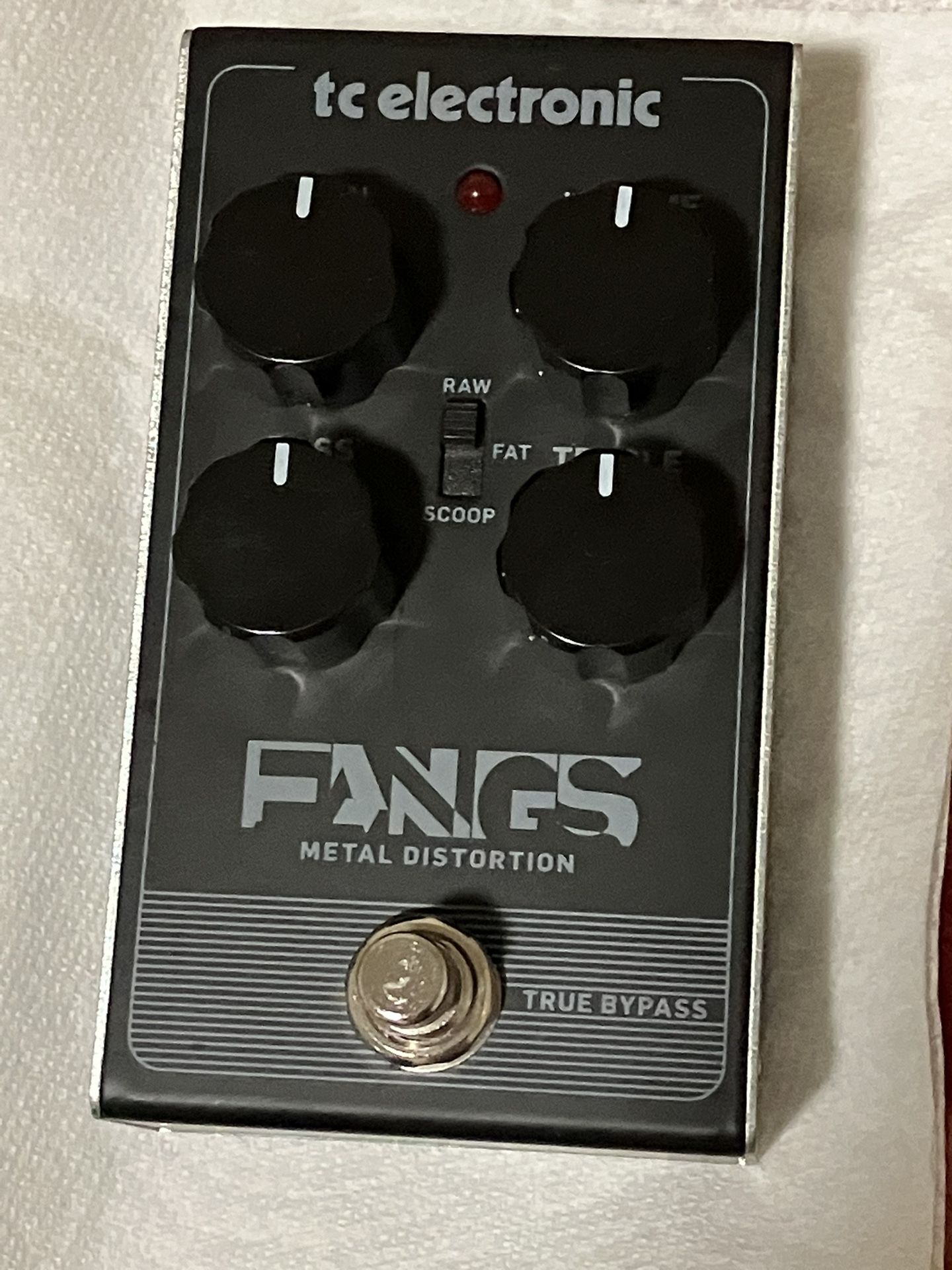 TC Electronic Fangs Metal Distortion Pedal No Trades 