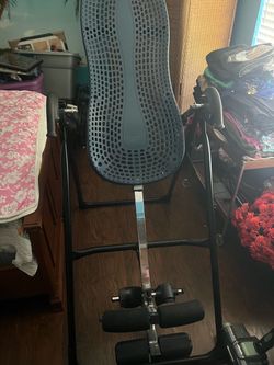 Teeter spine inversion table