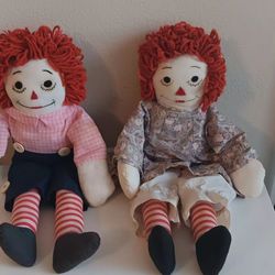 Couple Raggedy Dolls