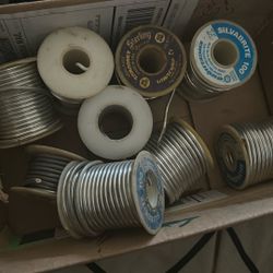 Sterling And Silvabrite Solder Wire