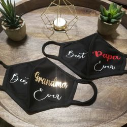 MASKS ARE BACK 😷 Custom Grandparents Masks