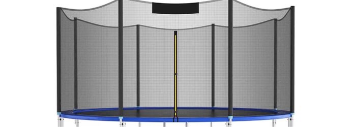 14ft trampoline enclosure netting kit NEW