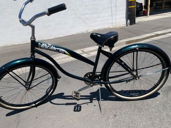 26”GREEN CRUISER BIKE