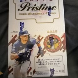 2025 Topps Pristine Hobby Box