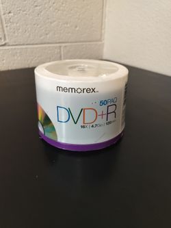 Memorex Dvd+R 50 Pack Blank