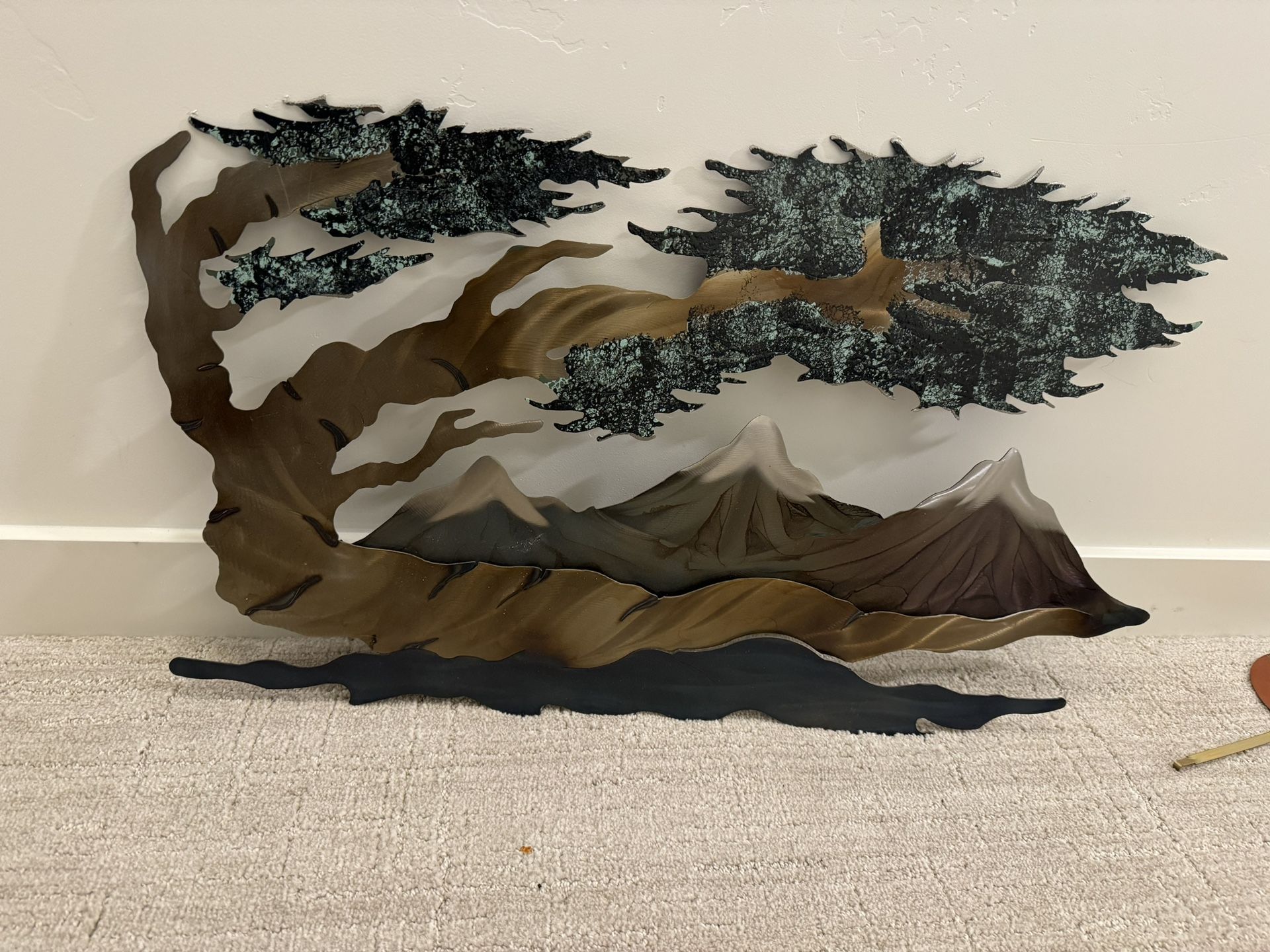 Metal Art 3 Sisters And Fir Trees