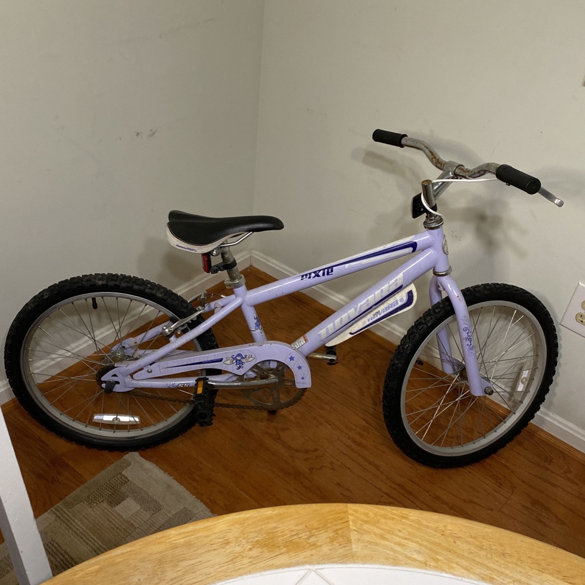 Kids Bicycle Novara Single Speed Mountain Bike Lavender Color 25”
