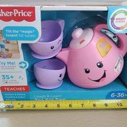 New Tea Set girl kids play toy. Make sounds, music New in box 
Ages 6 months and up 
$10

Have 3 available $10 each