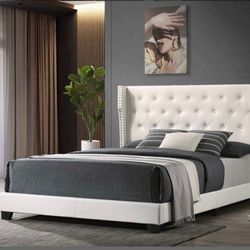 Full Size Bed Frame With Mattress 