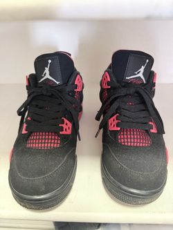 Air Jordan 4 Retro Red Thunder Sneakers