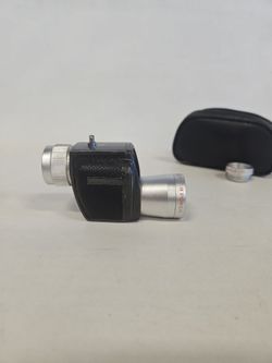 Vintage Selsi Monocular 8 Power,  6 Power, Fish Eye Lens in Soft Case B818981-S3