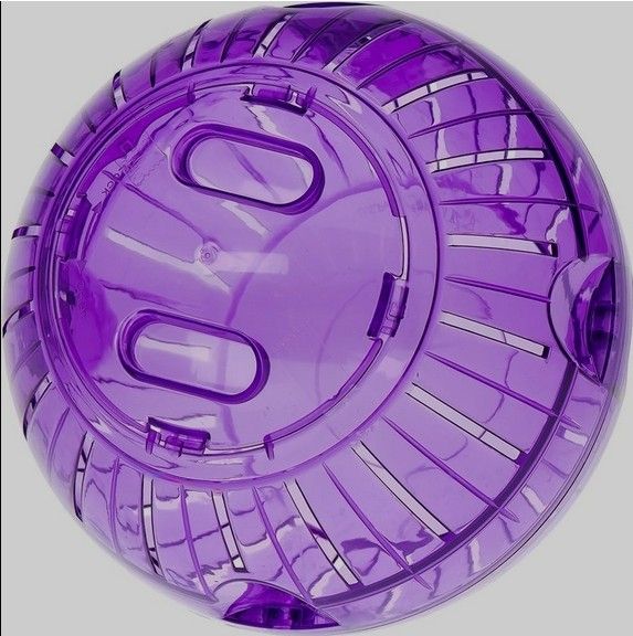 Kaytee 7" Assorted Color Run-About Exercise Ball for Pet Hamsters & Gerbils