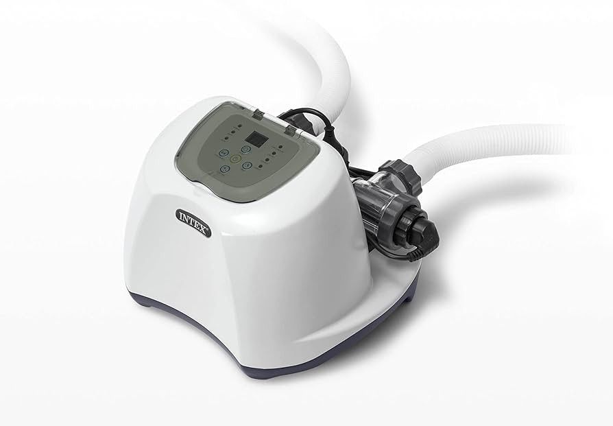 New Intex Krystal Clear Saltwater System for Above-Ground Pools up to 15,000 Gallons