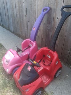 Push cars $50 for both each works perfect Slauson ave /van ness