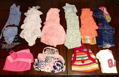 BABY GIRLS 18-24M SUMMER CLOTHES!!
