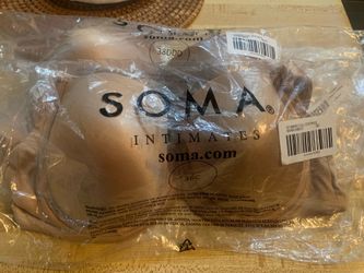 Soma Intimates Stunning Full Coverage Bra Warm Amber New