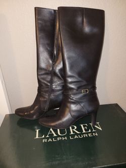 Ralph Lauren high boots