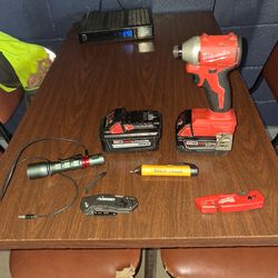 Milwaukee  18 voltbrusees impact  model #365020