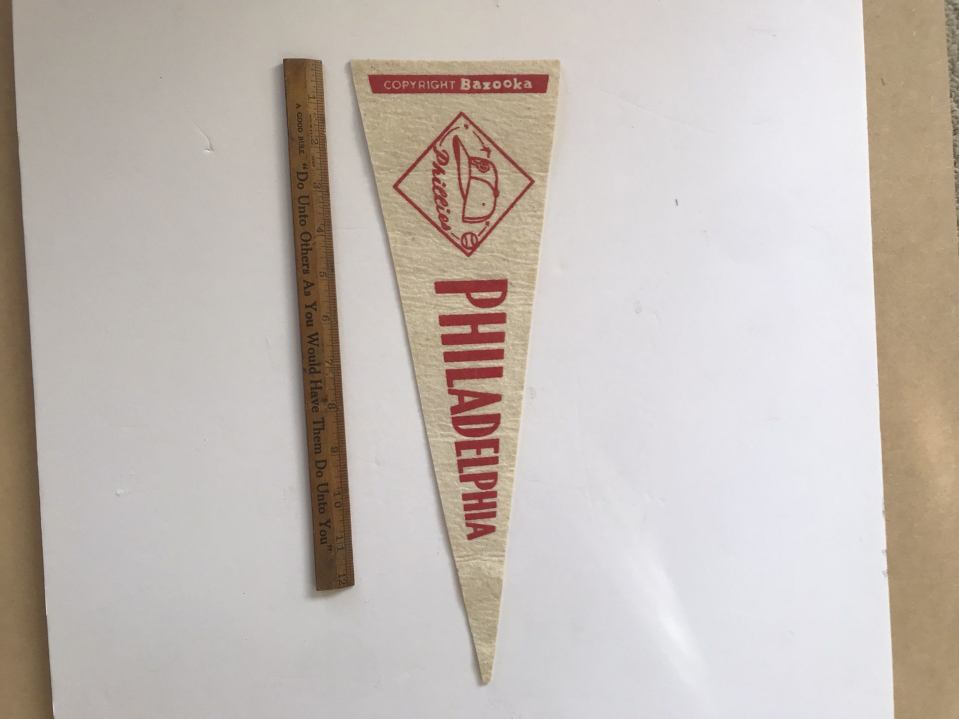 Vintage Baseball Pennant