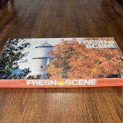 Vintage 1980s Fresno Scene Board Game, Complete, Excellent Used Condition