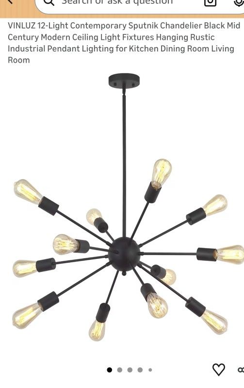 Contemporary Ceiling Light Fixture