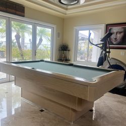 Pool Table 7ft ( Free Delivery & Set Up & New Color Felt Of Your Choice ) 