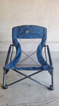 Portal blue camping chair