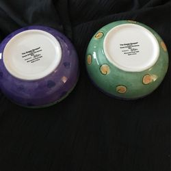 Bowls from the sweet shoppe  