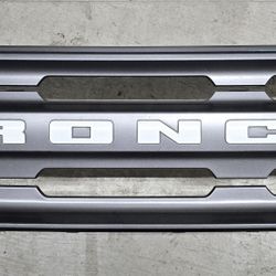 COMPLETE 2021 2022 2023 Ford Bronco Sport Front Grille With Letter Emblems OEM